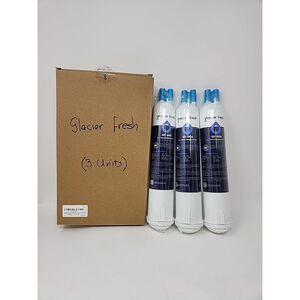 Glacier Fresh GF-004 Ice Water Refrigerator Filter Sealed Lot Of 3